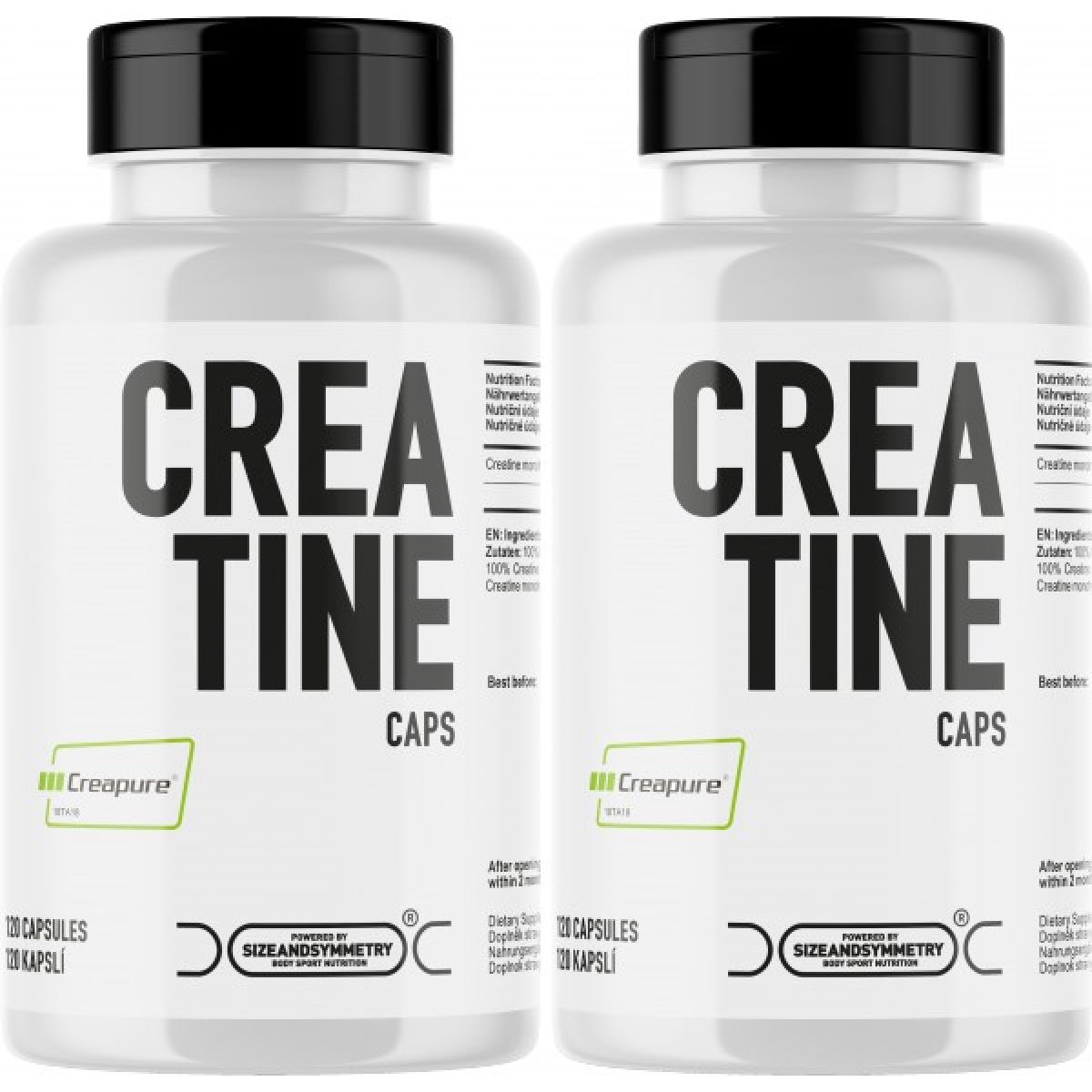 Creatine Caps Creapure® - akce 1+1 Creatine Caps Creapure® - akce 1+1