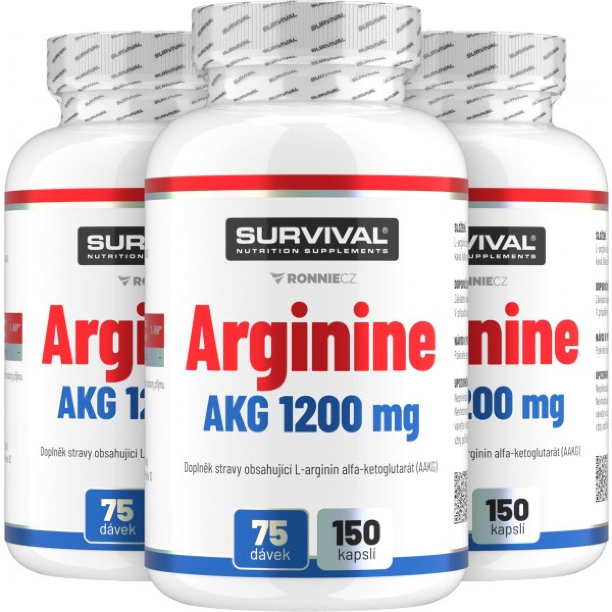 Arginine AKG 1200 mg - akce 2+1 zdarma Arginine AKG 1200 mg - akce 2+1 zdarma