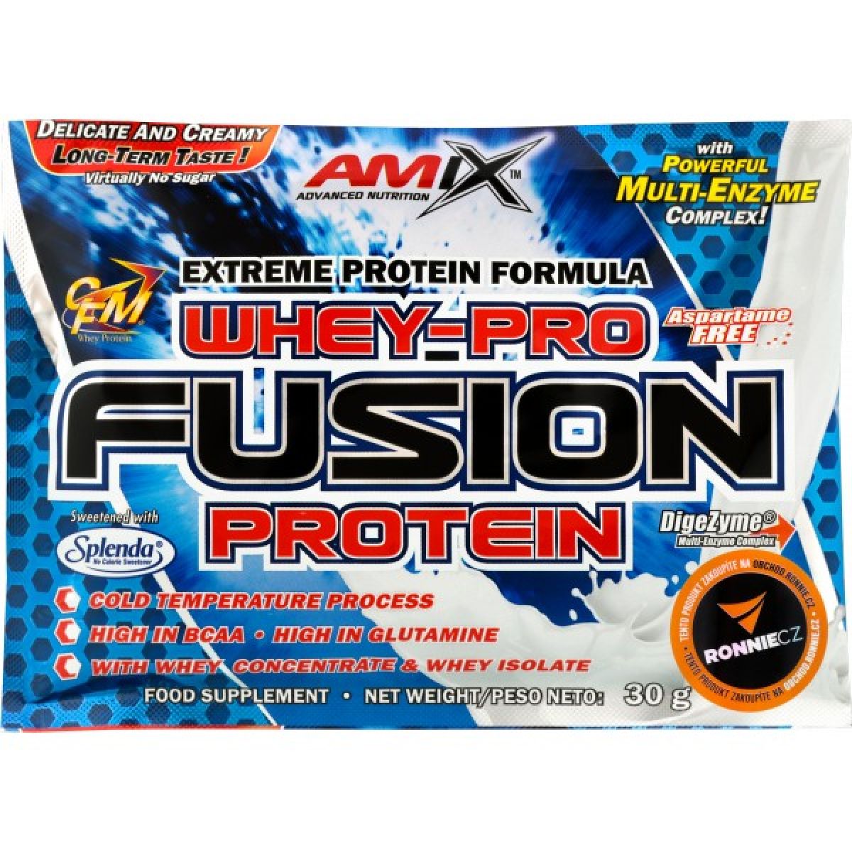 Whey-Pro Fusion Protein 30 g jahoda Whey-Pro Fusion Protein 30 g jahoda