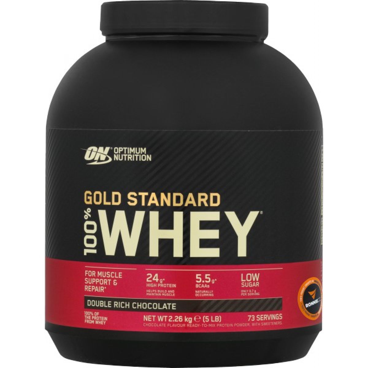 100 % Whey Gold Standard - 2240 g, mléčná čokoláda 100 % Whey Gold Standard - 2240 g, mléčná čokoláda