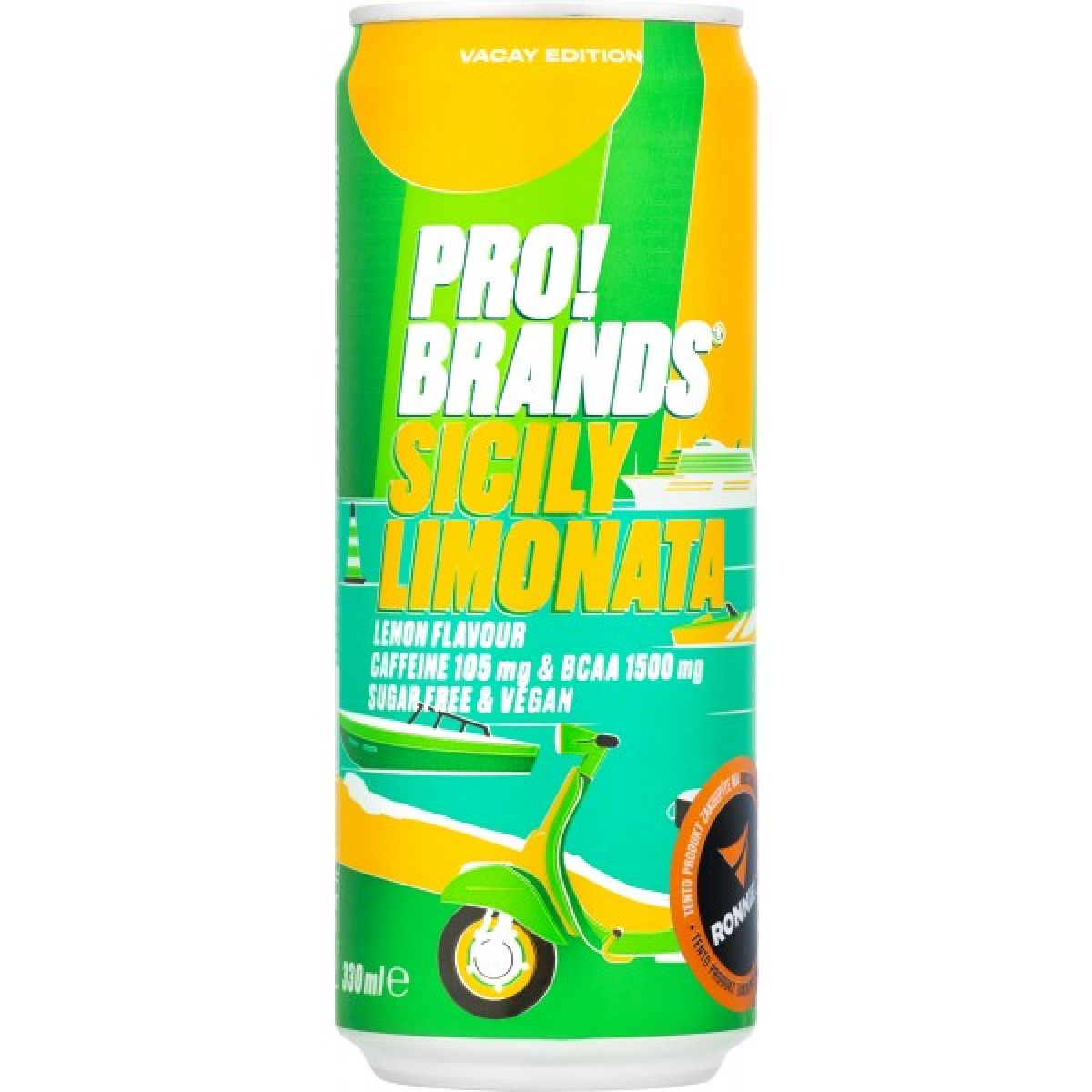 Pro! Brands BCAA Drink - 330 ml, marakuja Pro! Brands BCAA Drink - 330 ml, marakuja