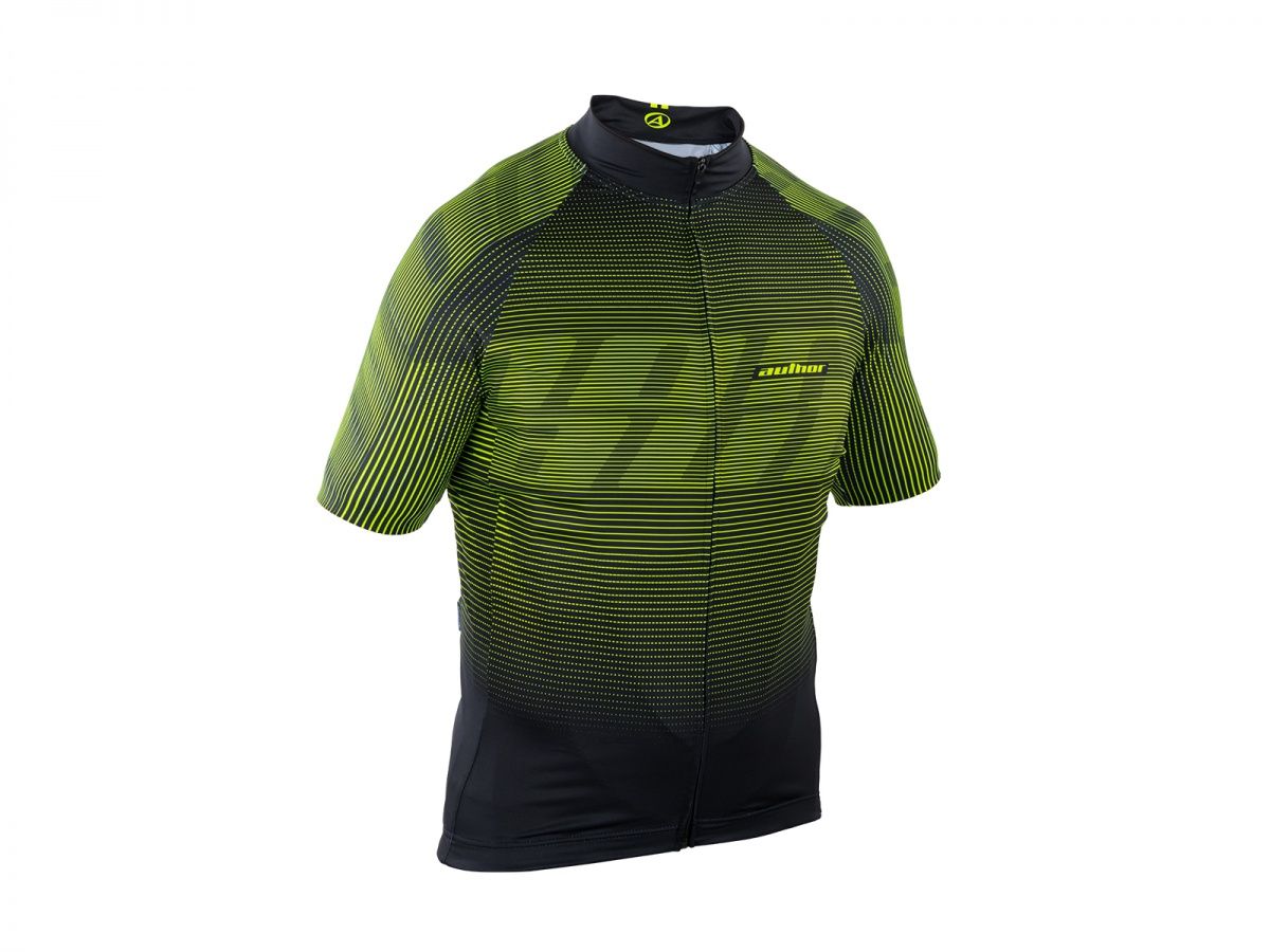 AUTHOR Dres Men Profi X2 k/r S (černá/žlutá-neonová) AUTHOR Dres Men Profi X2 k/r S (černá/žlutá-neonová)