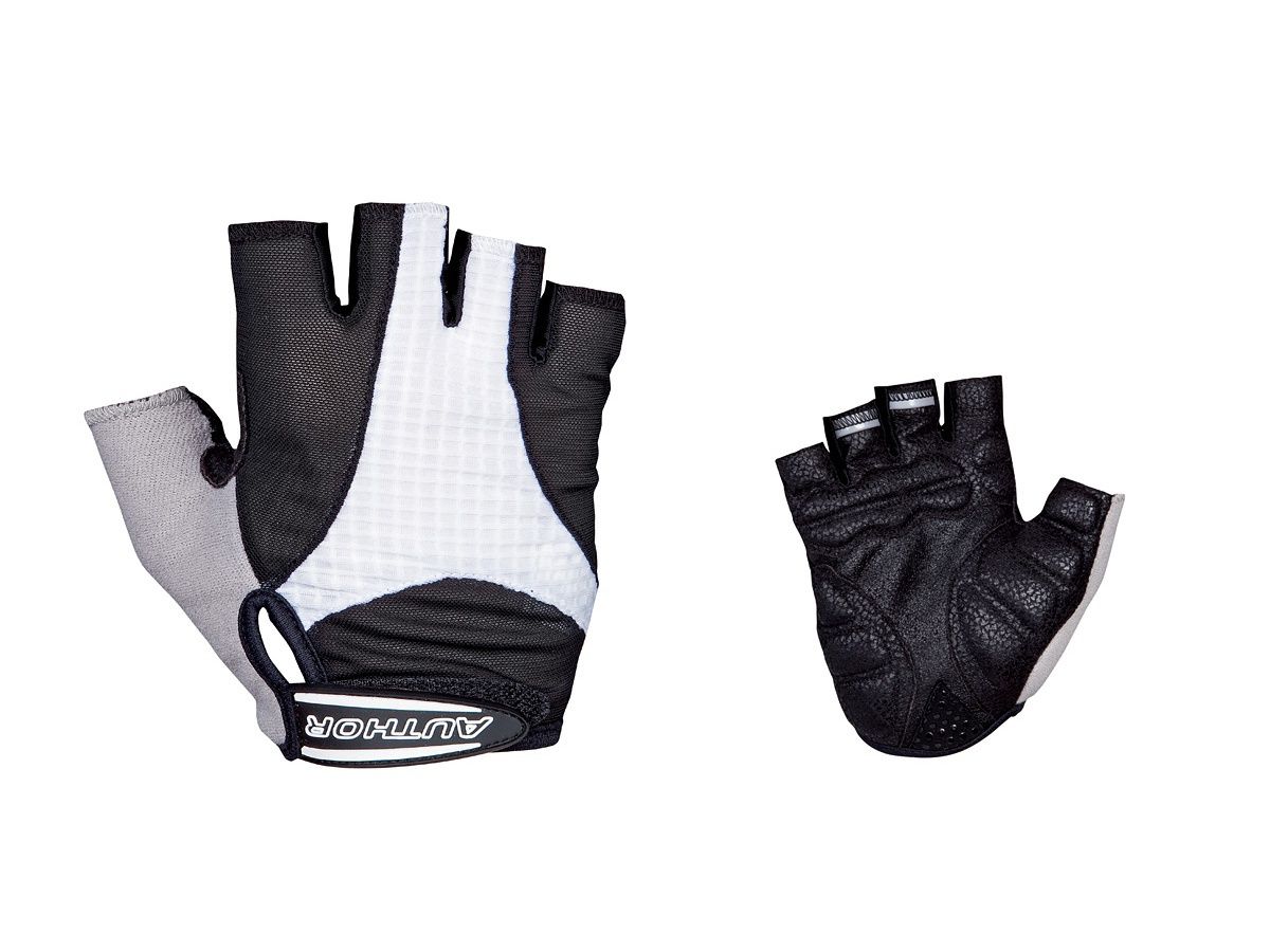 AUTHOR Rukavice Men Elite Gel k/p L (bílá/černá) AUTHOR Rukavice Men Elite Gel k/p L (bílá/černá)