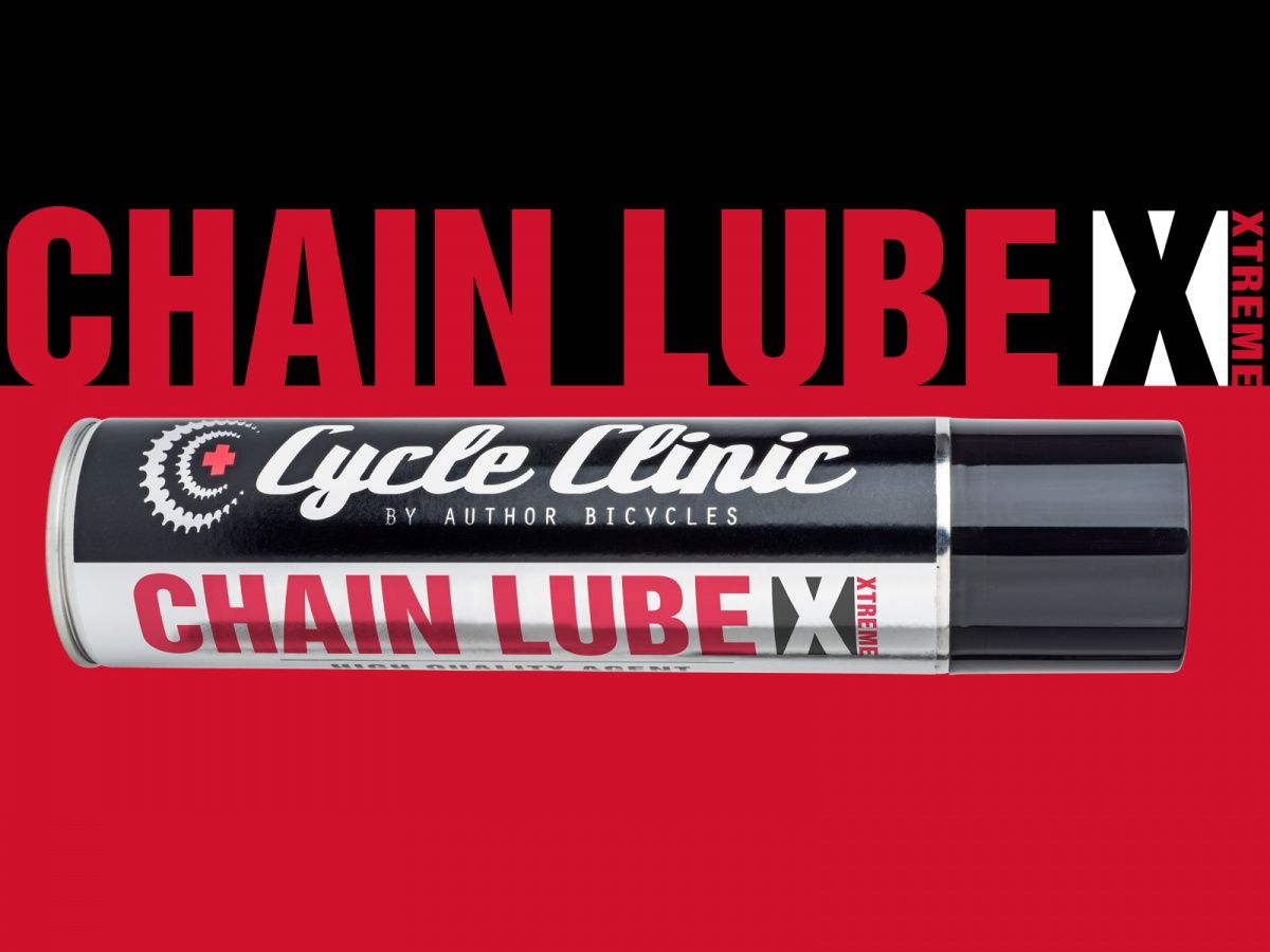 AUTHOR Mazivo Cycle Clinic Chain Lube EXTREME 300 ml (červená) AUTHOR Mazivo Cycle Clinic Chain Lube EXTREME 300 ml (červená)