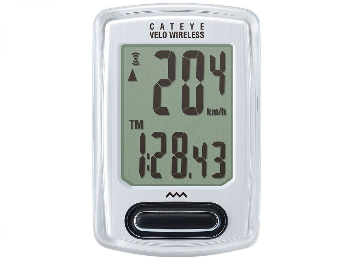 CATEYE Cyklopočítač CAT Velo Wireless (VT230W) (bílá) CATEYE Cyklopočítač CAT Velo Wireless (VT230W) (bílá)