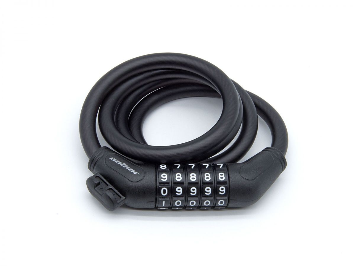 AUTHOR Zámek ASL-44 SpirCod d.10x1000mm (černá-matná) AUTHOR Zámek ASL-44 SpirCod d.10x1000mm (černá-matná)