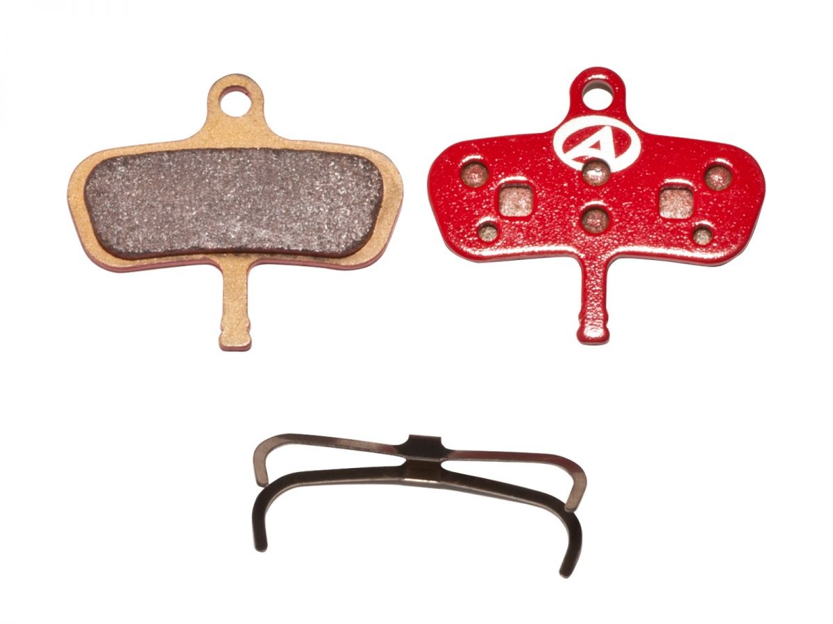 AUTHOR Brzdové destičky ABS-63S Avid Code (červená) AUTHOR Brzdové destičky ABS-63S Avid Code (červená)