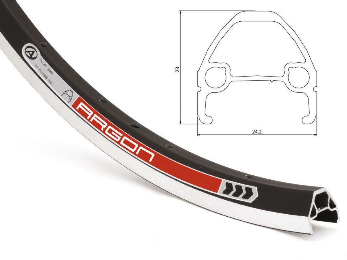 AUTHOR Ráfek ACO Argon 27,5 CNC 584x18/ 32 (černá) AUTHOR Ráfek ACO Argon 27,5 CNC 584x18/ 32 (černá)