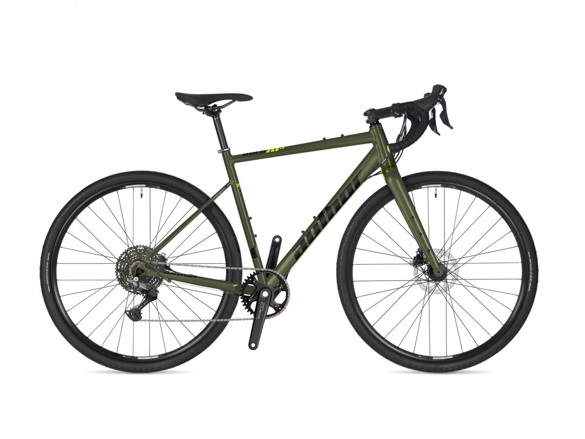 AUTHOR Aura XR3 2026 50 zelenozlatá-matná/černá/limeta Gravel kolo AUTHOR Aura XR3 2026 50 zelenozlatá-matná/černá/limeta Gravel kolo