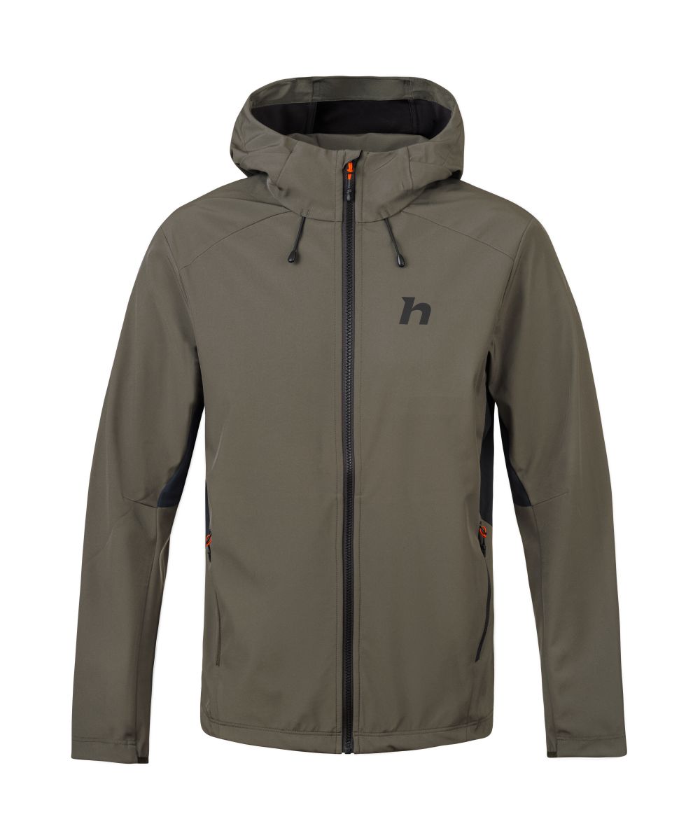 Bunda Hannah ARCAN HOODY stone gray/anthracite M Bunda Hannah ARCAN HOODY stone gray/anthracite M