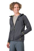 Mikina Hannah ETHAN HOODY black oyster mel L Mikina Hannah ETHAN HOODY black oyster mel L