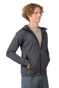 Mikina Hannah ETHAN HOODY black oyster mel S Mikina Hannah ETHAN HOODY black oyster mel S