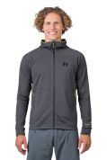 Mikina Hannah ETHAN HOODY black oyster mel XL Mikina Hannah ETHAN HOODY black oyster mel XL