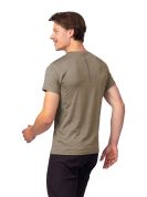 Tričko - krátký rukáv Hannah PELTON II timber wolf mel L