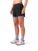 Kraťasy Hannah TISH SHORTS anthracite 42