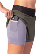 Kraťasy Hannah TISH SHORTS tea leaf 40 Kraťasy Hannah TISH SHORTS tea leaf 40