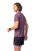 Tričko - krátký rukáv Hannah WICK black plum XL Tričko - krátký rukáv Hannah WICK black plum XL