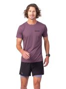 Tričko - krátký rukáv Hannah WICK black plum XXL