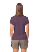 Tričko - krátký rukáv Hannah WIV black plum 36