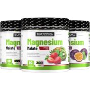 Magnesium Malate - 300 g, marakuja Magnesium Malate - 300 g, marakuja