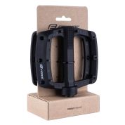 pedály FORCE KICK nylonové, 3 prům. ložiska,črn