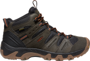 Boty Keen HEADOUT MID WP MEN black olive/fossil orange US 11,5 Boty Keen HEADOUT MID WP MEN black olive/fossil orange US 11,5