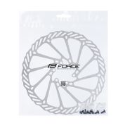 kotouč brzdový FORCE-7 180 mm, 6 děr, stříbrný