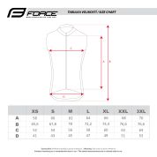 vesta FORCE WINDPRO, plná záda, oranžová 3XL