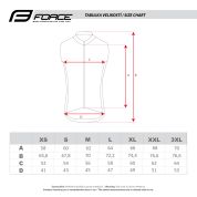 vesta FORCE WINDPRO, plná záda, oranžová 3XL