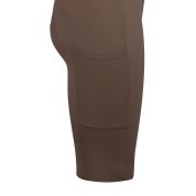 kraťasy F MONO LADY se šráky a vložkou, hnědé XL