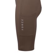 kraťasy F MONO LADY se šráky a vložkou, hnědé XL