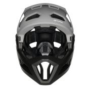 přilba FORCE VENOM downhill, šedo-černá, S-M