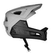 přilba FORCE VENOM downhill, šedo-černá L-XL