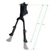 stojan FORCE 24-29'' Fe pod rám/dvojtý, černý