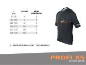 AUTHOR Dres Men Profi X5 k/r 3XL (bílá/stříbrná)