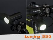 AUTHOR Světlo sada LUMINA 550 lm USB Alloy / Cubus USB CobLed 50 lm černá