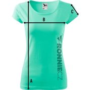 Triko Ronnie.cz Active (zelené) - zelené - S Triko Ronnie.cz Active (zelené) - zelené - S