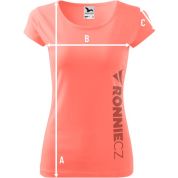 Triko Ronnie.cz Active (oranžové) - oranžové - L Triko Ronnie.cz Active (oranžové) - oranžové - L