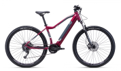 CTM Elektrokolo RUBY 29'' švestková červená