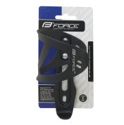 košík láhve FORCE UNI Al, černý matný košík láhve FORCE UNI Al, černý matný