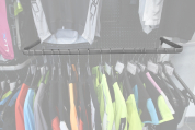 držák - U držák na skříň FORCE na textil, 100 cm