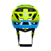 přilba FORCE RAPTOR MTB fluo-modrá S - M