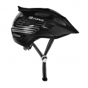 přilba FORCE RAPTOR MTB černo-bílá L - XL