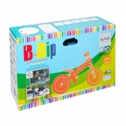 odrážedlo dětské plastové, černo-růžové