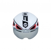 přilba FORCE HORNET bílá M