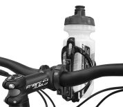 držák na košík na řídítka Ø 25.4 mm, Al černý