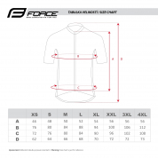 dres FORCE FASHION krátký rukáv  černo-šedý XS