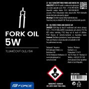 olej-tlumičová kapalina FORCE Fork Fluid 5W, 1l
