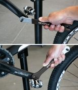 klíč pedálový FORCE 15 s inbusovým klíčem 6/8 klíč pedálový FORCE 15 s inbusovým klíčem 6/8