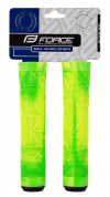 madla FORCE BMX145 gumová, zeleno-žlutá, balená